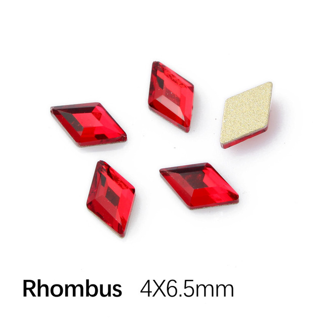 4x6.5mm 레드 다이아몬드