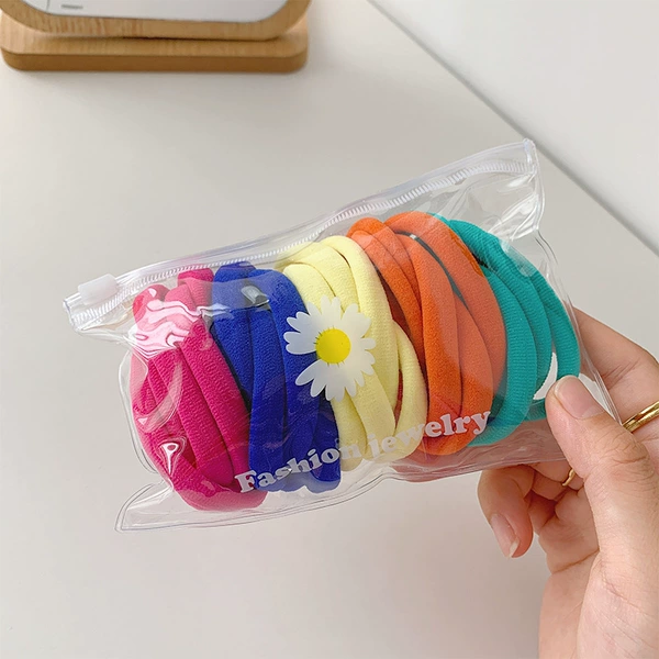 10#Rainbow color bags 25 roots