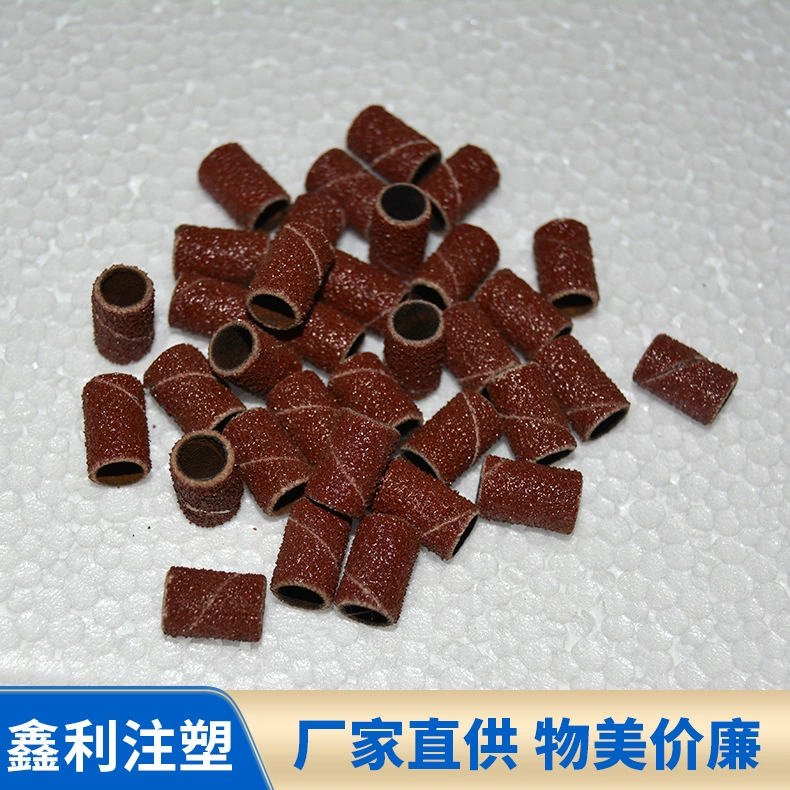 Фабрика оптовая продажа ногтей полировальная головка шлифовальный круг песочное кольцо гвоздь песочное кольцо 180 сетка 120 сетка 80 сетка