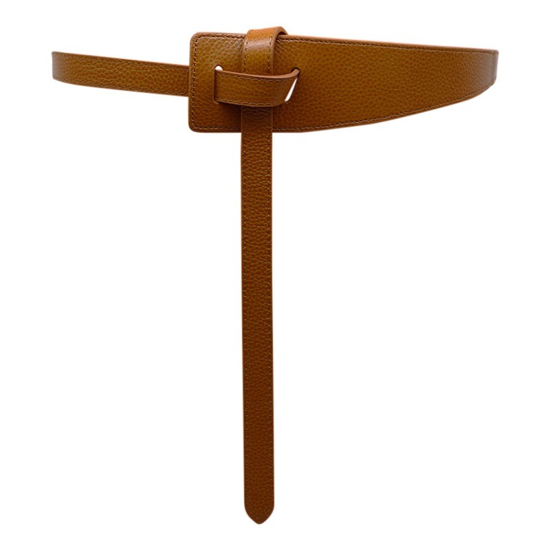 Cinturón de suéter para mujer abrigo de todo fósforo sello de cintura decorativo cinturón simple de moda para mujer Falda a juego para mujer cinturón anudado Mujer