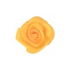 DIY jewelry headwear clothing accessories flower accessories 2.5 cm flat hand folding rose ribbon flowers