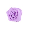 DIY jewelry headwear clothing accessories flower accessories 2.5 cm flat hand folding rose ribbon flowers