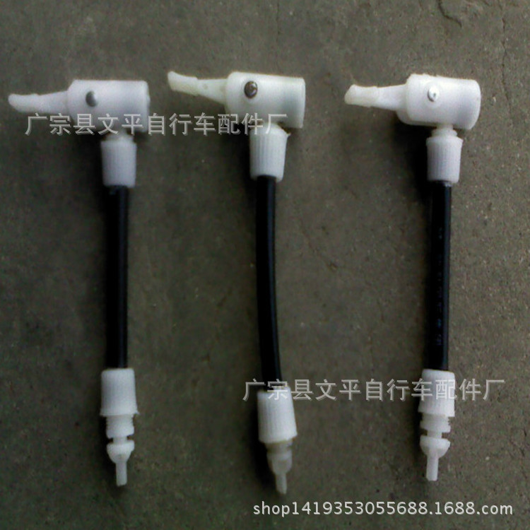 通用美式转换头高压气筒配件自行车一体气嘴适配多种通用厂家批发