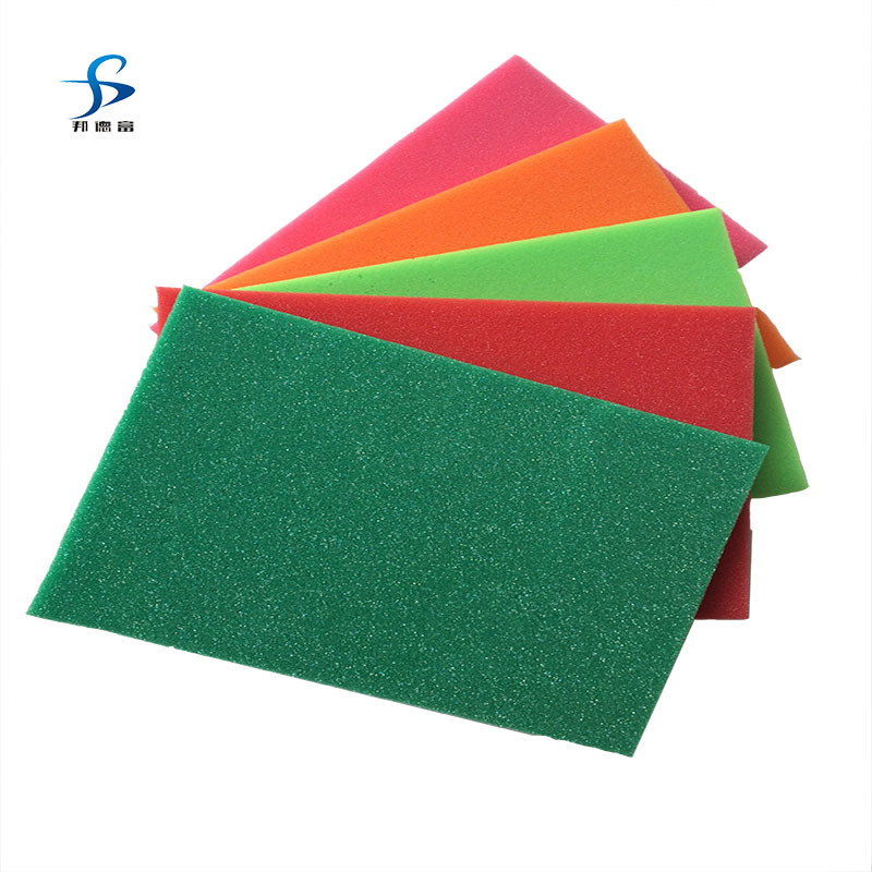 聚氨酯防静电绿色海绵垫片高密度彩色加硬泡棉包装防护材料