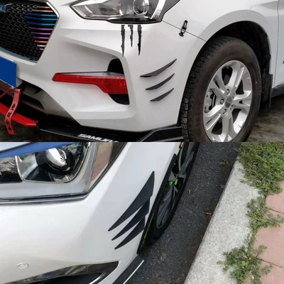 Car Modification Universal Air Knife Spoiler