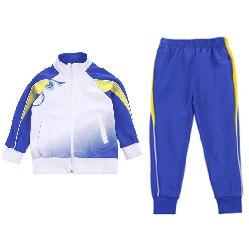 Uniformes de jardín de infantes, conjuntos de primavera y otoño, uniformes deportivos para profesores, uniformes de primaria, conjuntos de dos piezas, uniformes escolares para niños, estilo campus