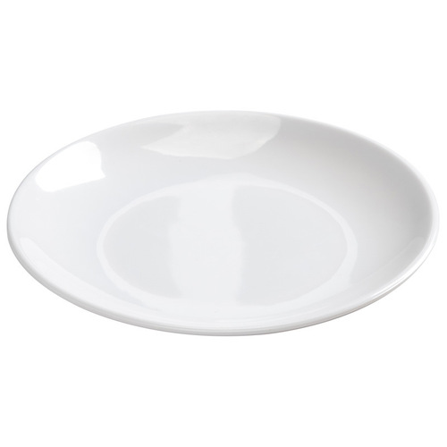 White plate melamine tableware round plate flat plate plastic plate western food plate merchant dinner plate round plate bone plate wholesale