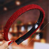 Wavy hair accessory, plastic non-slip universal headband for face washing, Korean style, internet celebrity, simple and elegant design