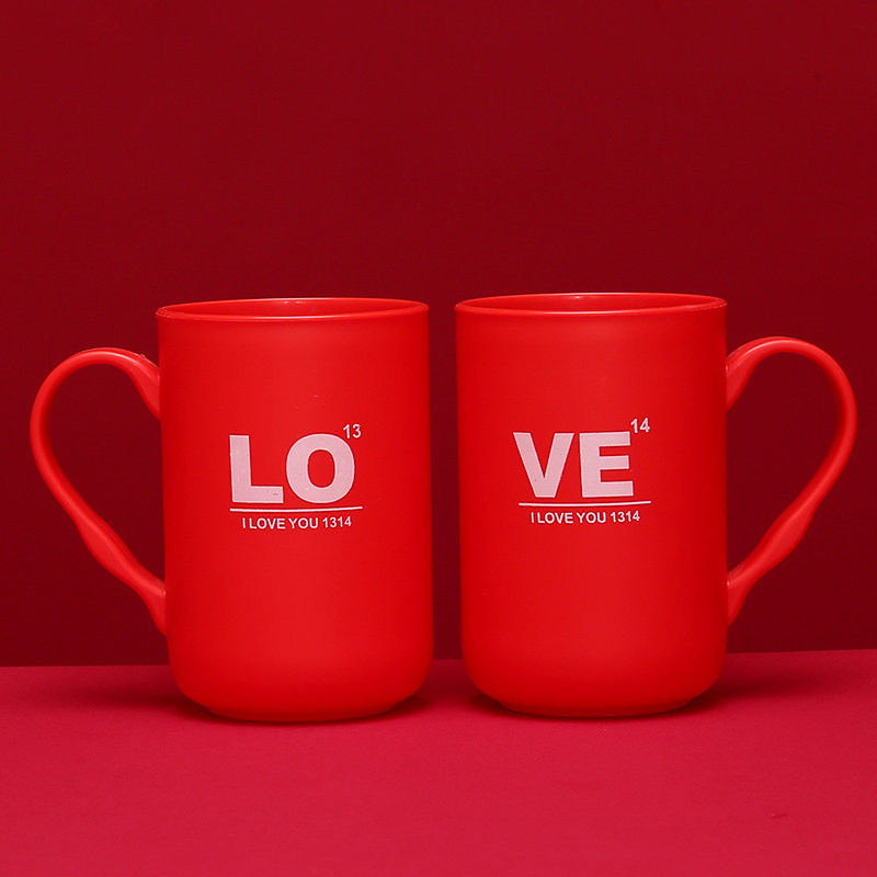 Caja de jabón de boda un par de boda traje de lavado de plástico pareja taza de cepillo de dientes enjuague bucal par dote de cepillo de dientes