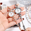 Fashionable swiss watch, bracelet, brand steel belt, quartz watches, city style, simple and elegant design, Korean style