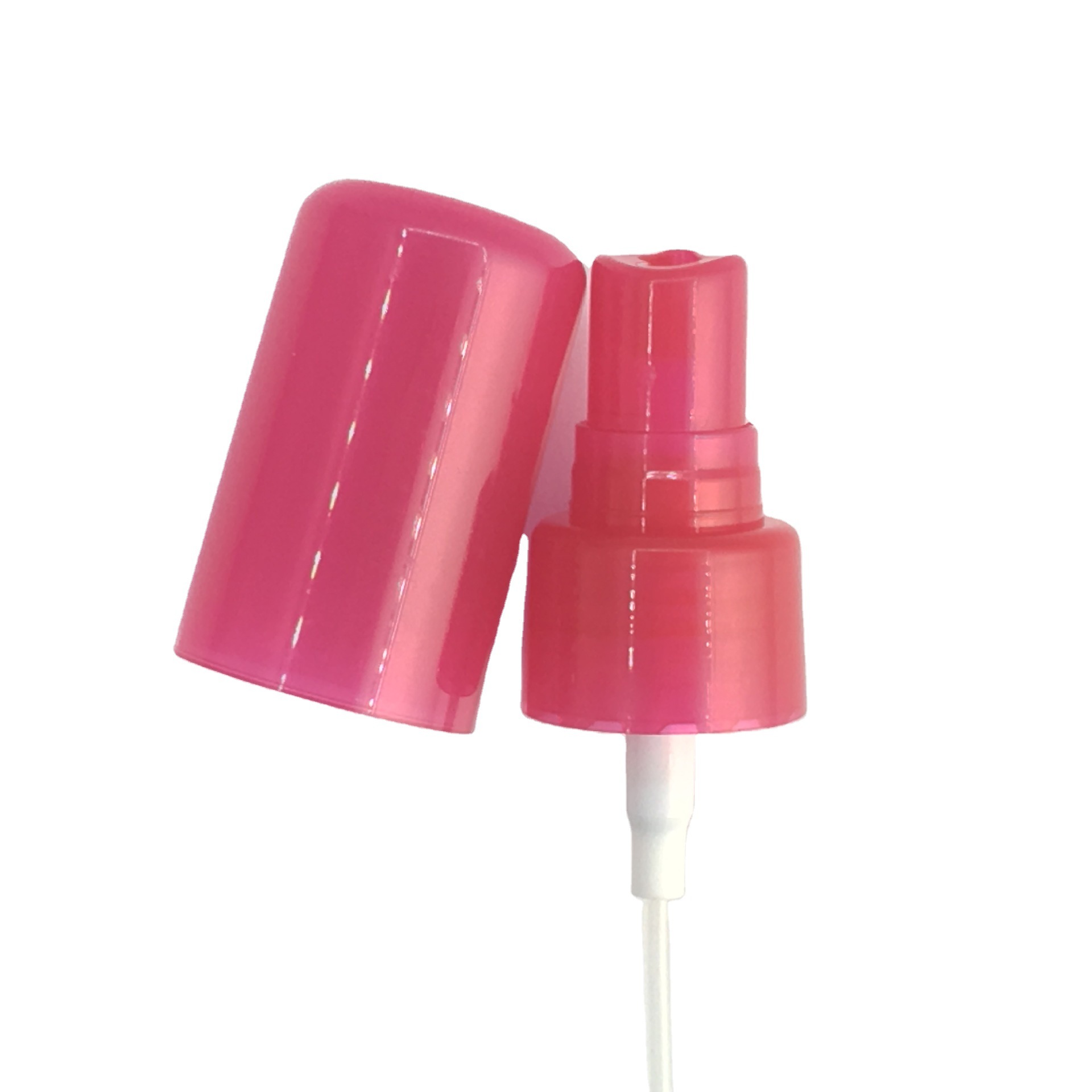 喷雾泵 条纹24牙多色可套电化铝塑料香水喷雾泵 光身全罩喷雾泵头