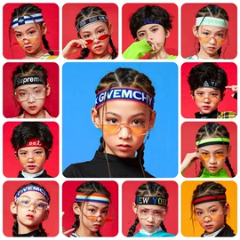 儿童表演服;儿童泳衣;发带