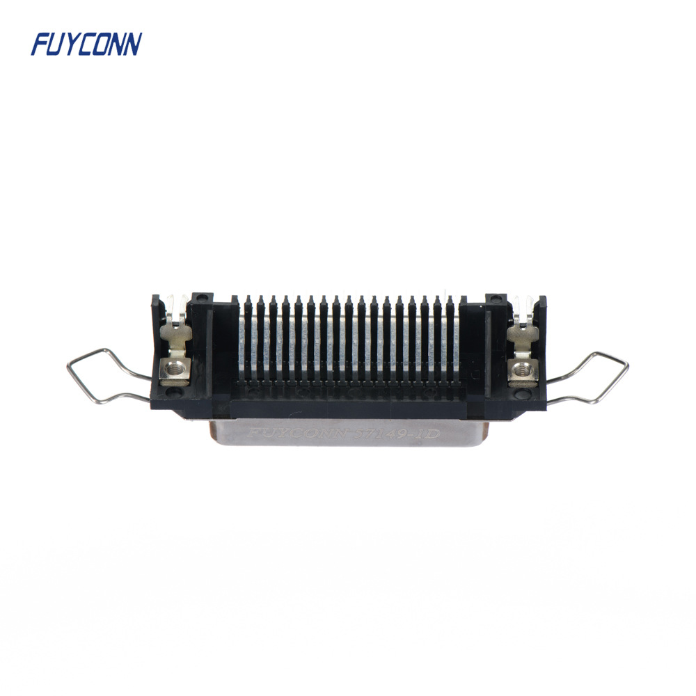 工厂直供CN连接器57-40360弯脚卡扣式打印机连接器