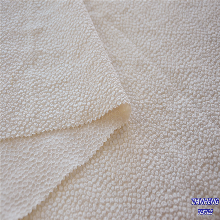 H-592A#涤纶泡泡点点花 女装童装衬衫连衣裙洋装手作包装布料直供