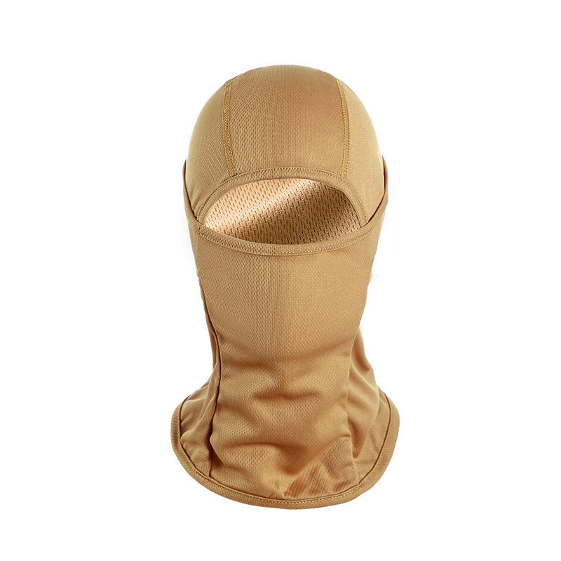 Camuflaje táctico sombrerería protección solar al aire libre anti-Arena camuflaje máscara de equitación caliente equipo táctico