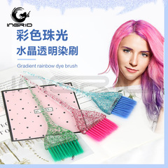 美發挑染套裝閃粉染髮梳焗油染刷染髮掃單面軟毛透明珠光染刷