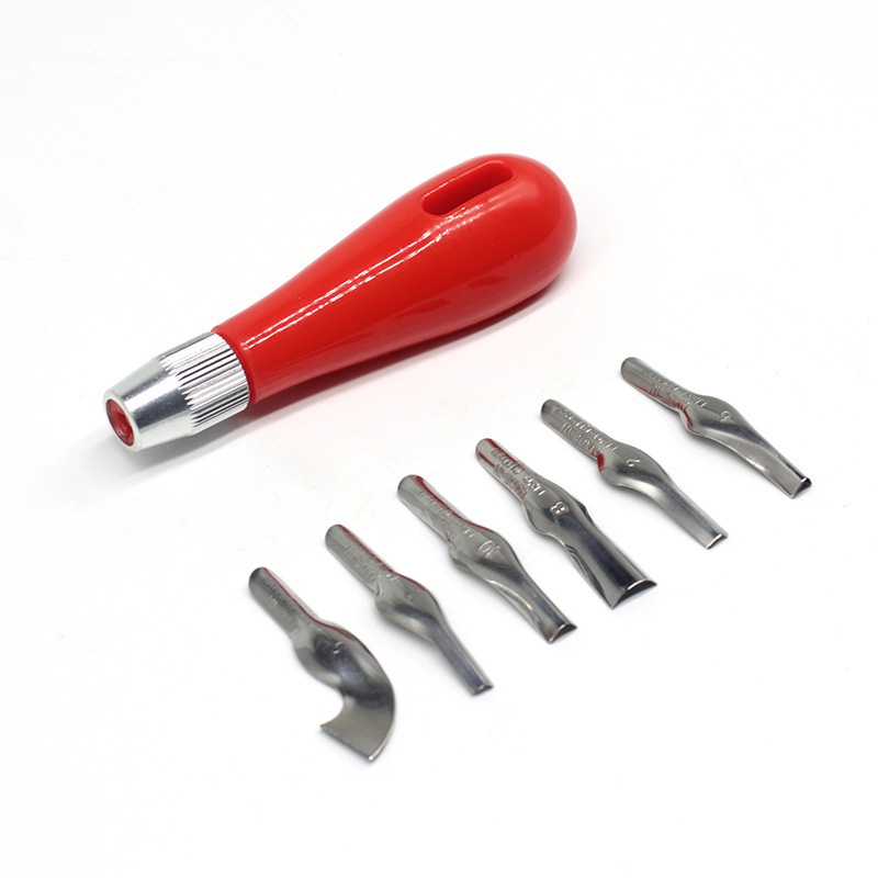 Cuchillo de Tallado para Grabado y Madera con 6 Cabezales para Manualidades DIY image 3