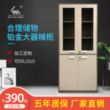 广东工厂可印logo办公室文件柜 办公资料档案储物收纳柜带锁