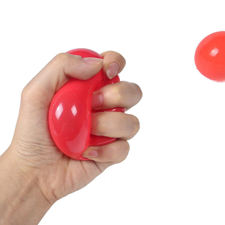 Tiktok mismo estilo pared pegajosa bola luminosa Bola de techo diversión pegajosa bola objetivo pegajosa Bola de ventilación de juguete