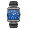 Square retro men's watch