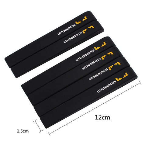 Car door anti-collision strip silicone thickening I-POP bumper anti-scratch anti-collision sticker universal rearview mirror protection strip