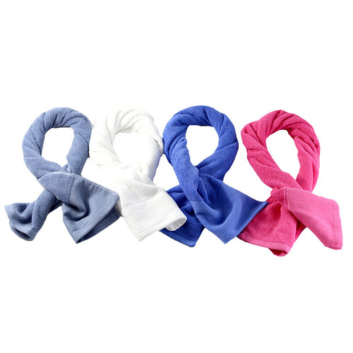 Towel factory wholesale pure cotton sports towel extended length cotton marathon large towel lint-free logo customization