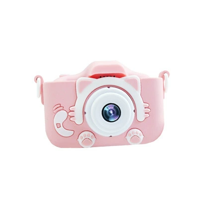 Cat camera high -definition dual record pink