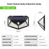 LED physiological sconce solar-powered, induction street modern lights for gazebo, human sensor