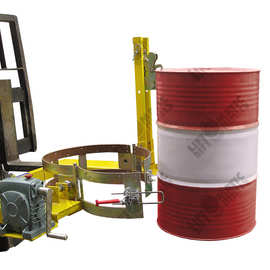 武汉汉利liftomatic JD-1 倒桶机具 叉车用油桶钢桶搬运夹具