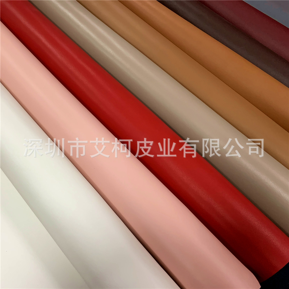 现货二层皮 超纤皮 超软皮革HOT纳帕纹牛皮 平纹 钻石纹 环保皮