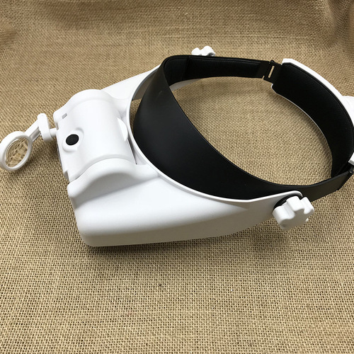 Head-mounted multi-fold reading three-LED light circuit board repair acrylic reinforced high-definition reading 81000G/GC