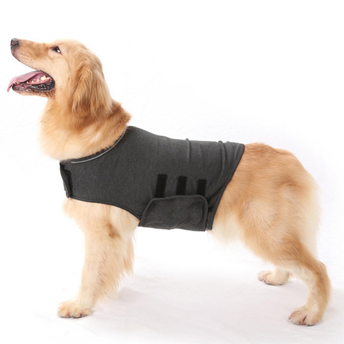 Wholesale new pet supplies dog clothes, anxiety warm jackets, vests, big dog comfort clothes for all seasons