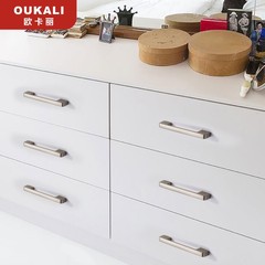 廠家直供 北歐簡約風格啞光拉絲鋅合金櫥櫃衣櫃鞋櫃抽屜櫃門拉手