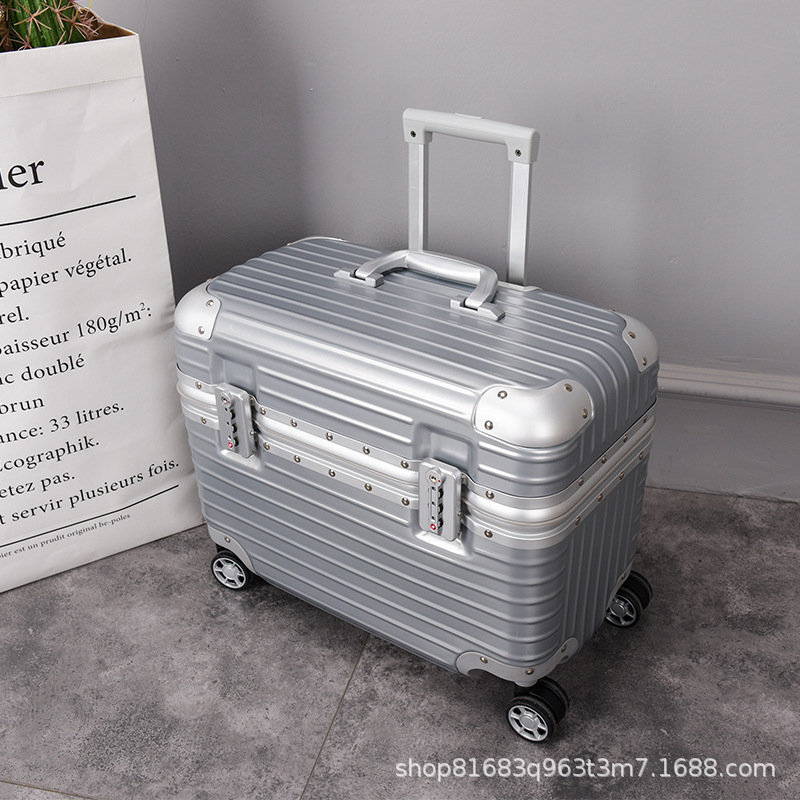 Carefully Selected Flight Attendant Trolley Case Captain Boarding Flip Suitcase Internet Celebrity Small Men's Camera Photography Suitcase