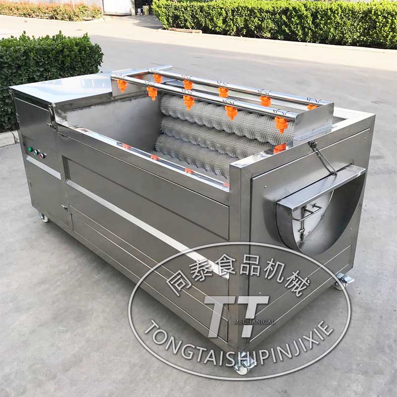 大姜清洗机，生姜清洗机，大姜清洗脱皮机，生姜清洗脱皮机高效