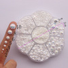 Flat -bottomed pearl box installation 5600 ABS semicircular pearl nailor hair accessories accessories decoration DIY stick drill box