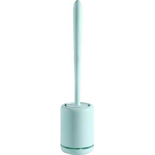 Cleaning brush bathroom soft-bristled toilet brush without water accumulation wall-mounted Nordic silicone toilet brush set