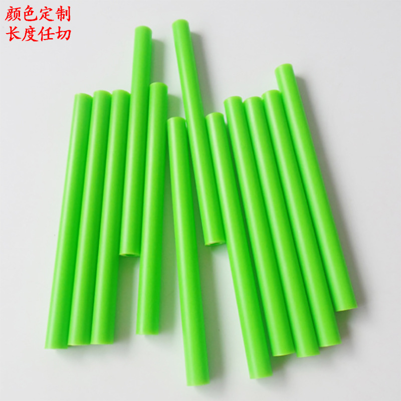 ABS绿色管子直径7mm内径4mm配件装配管子支撑管子卷芯管子