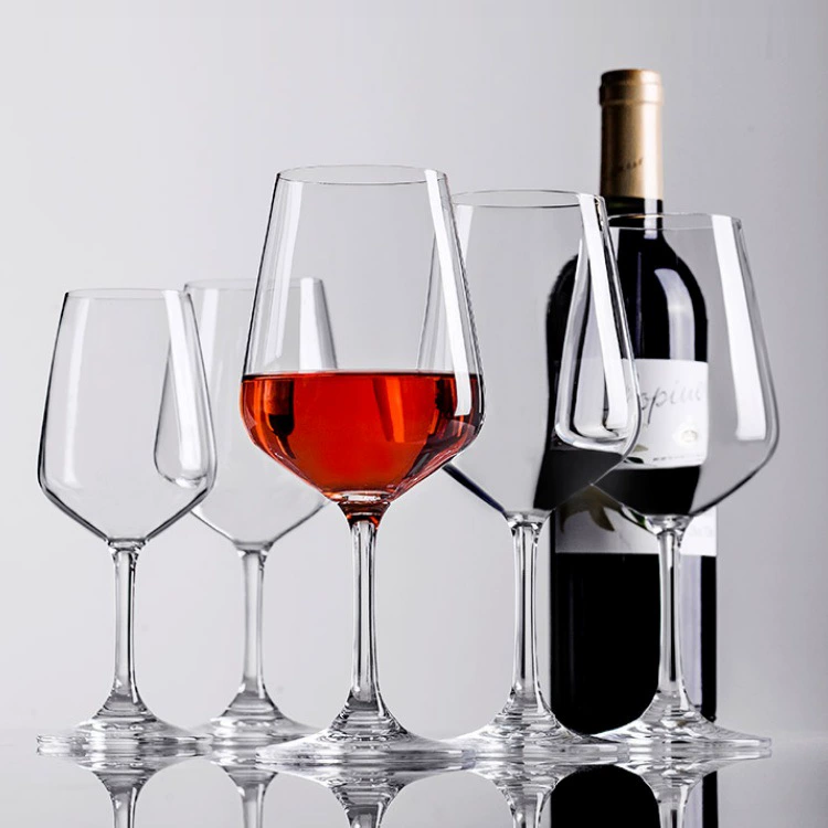 Lead-free crystal wineglass for home use, (Physicals), wholesale