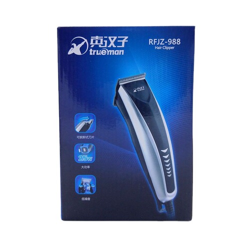 Real Man 977 Hair Salon Electric Clipper Plug-in Cord Clipper Home Adult Baby Hair Clipper