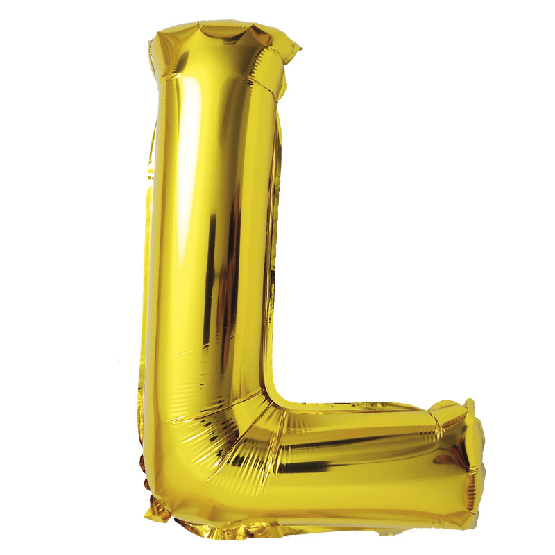 En stock carta globo de aluminio 18 pulgadas cuerpo de grasa fiesta de cumpleaños globo de aluminio lugar diseño de papel de aluminio globo caliente venta