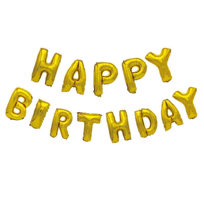 En stock carta globo de aluminio 18 pulgadas cuerpo de grasa fiesta de cumpleaños globo de aluminio lugar diseño de papel de aluminio globo caliente venta