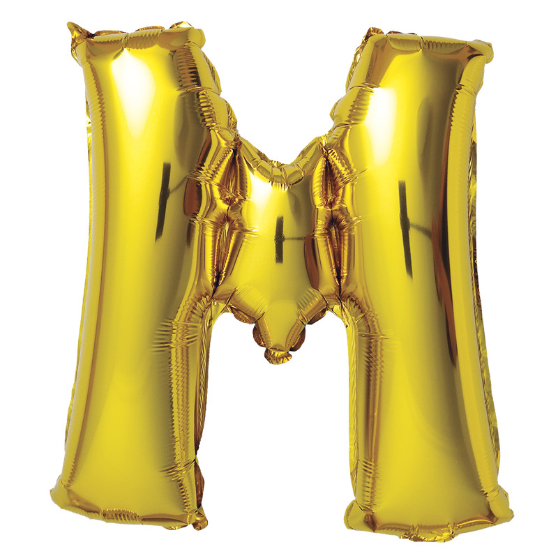 En stock carta globo de aluminio 18 pulgadas cuerpo de grasa fiesta de cumpleaños globo de aluminio lugar diseño de papel de aluminio globo caliente venta