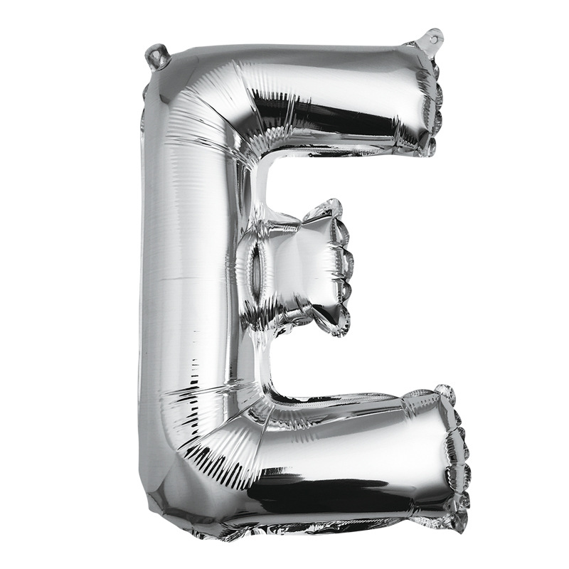 En stock carta globo de aluminio 18 pulgadas cuerpo de grasa fiesta de cumpleaños globo de aluminio lugar diseño de papel de aluminio globo caliente venta