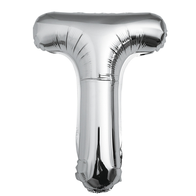 En stock carta globo de aluminio 18 pulgadas cuerpo de grasa fiesta de cumpleaños globo de aluminio lugar diseño de papel de aluminio globo caliente venta