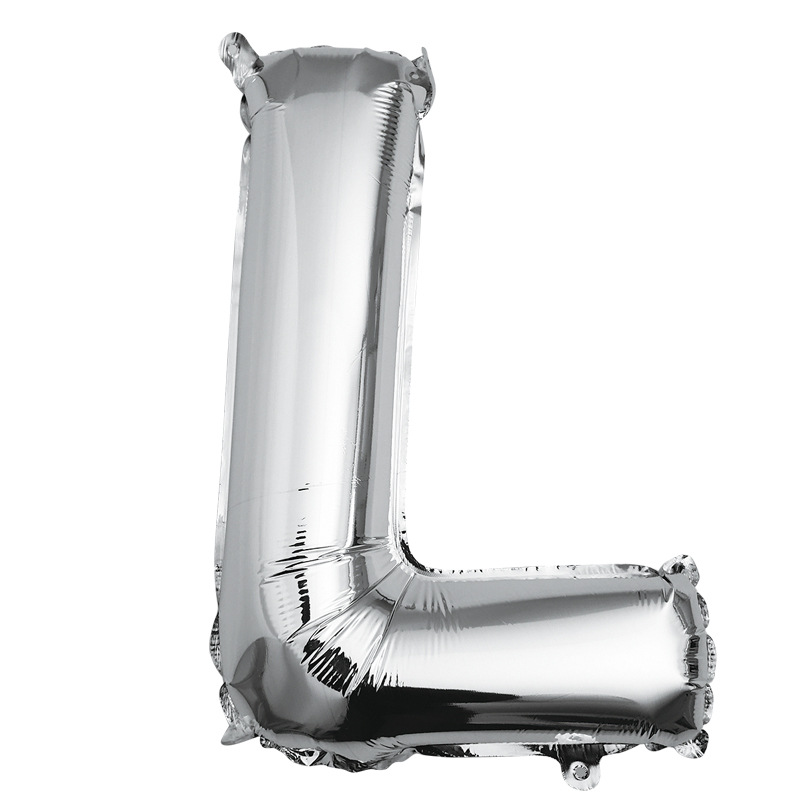 En stock carta globo de aluminio 18 pulgadas cuerpo de grasa fiesta de cumpleaños globo de aluminio lugar diseño de papel de aluminio globo caliente venta