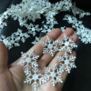 Christmas fake snowflower tablets Christmas tree decoration wedding party ice and snow throwing paper crumb DIY handmade Christmas decoration