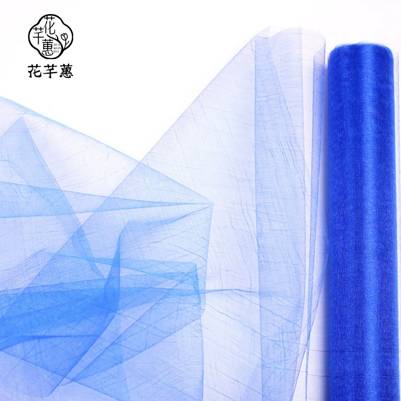 48 см жемчужная Снежная пряжа цветочная упаковка Хрустальная пряжа свадебное украшение сетка Красная пряжа букет упаковочная пряжа мантия жемчужная Снежная пряжа