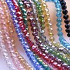 Accessory, crystal, beads, wheel, 4mm, wholesale