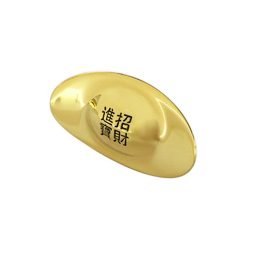 Wholesale solid copper ingots, gold ingots, brass ingots, handicrafts, home crafts